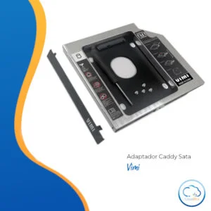 adaptador caddy sata 2.5 disco duro hdd ssd laptop 9.5mm